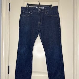 EXPRESS MEN'S SLIM HYPER 4-WAY STRETCH JEANS 32" INSEAM